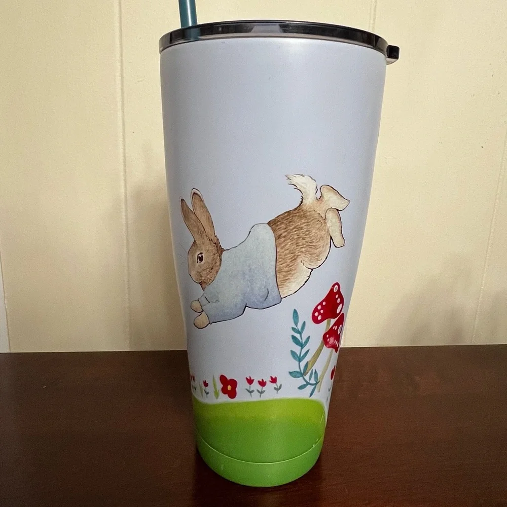 NWOT Beatrix Potter Peter Rabbit Stainless Steel Tumbler Cup 40oz